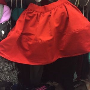 Express Red skirt 00