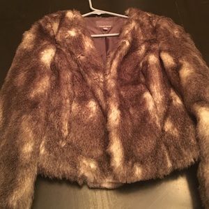 Beautiful faux fur jacket