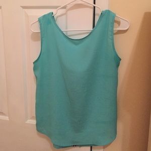 Aqua blouse