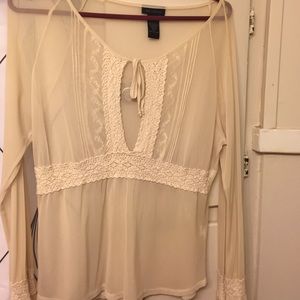 The limited lace blouse