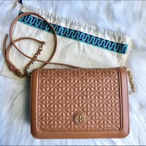(Price Firm) Tory Burch Leather Crossbody Bag