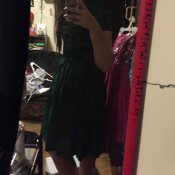 Vintage green dress