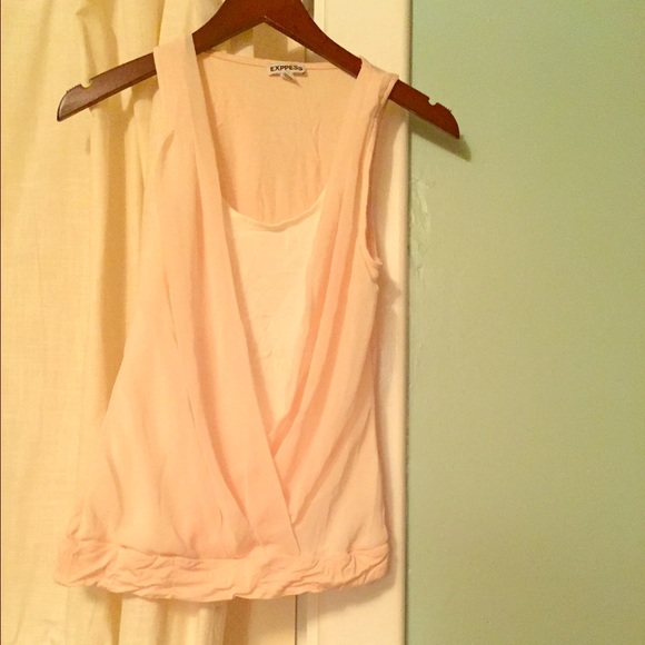 Light pink Express tank top - Picture 1 of 2