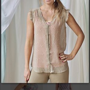 Sz M Matilda Jane Monarch top EUC