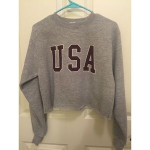 Brandy Melville/John Galt USA Cropped Crew