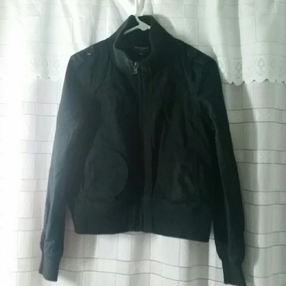 COFFEESHOP COTTON TWILL BOMBER JACKET