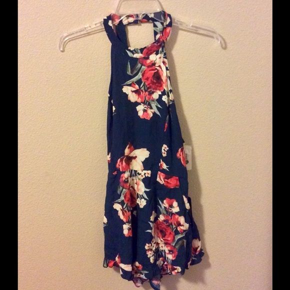 Forever 21 Floral Romper
