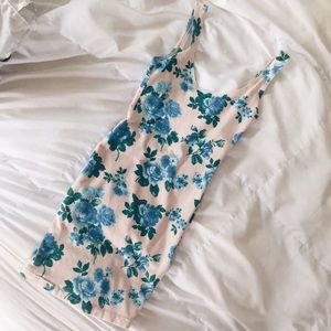 AA flower fitted dress