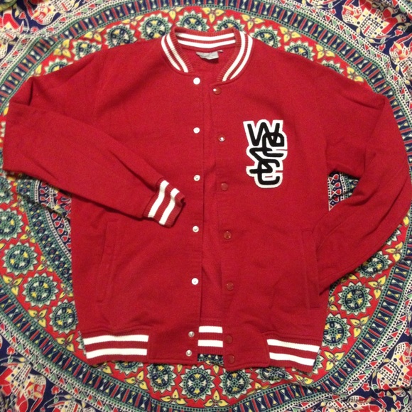 Red Varsity Jacket