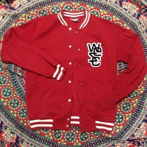 Red Varsity Jacket