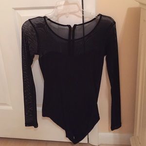 Black leotard
