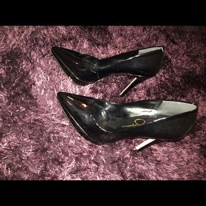 Jessica Simpson black heels