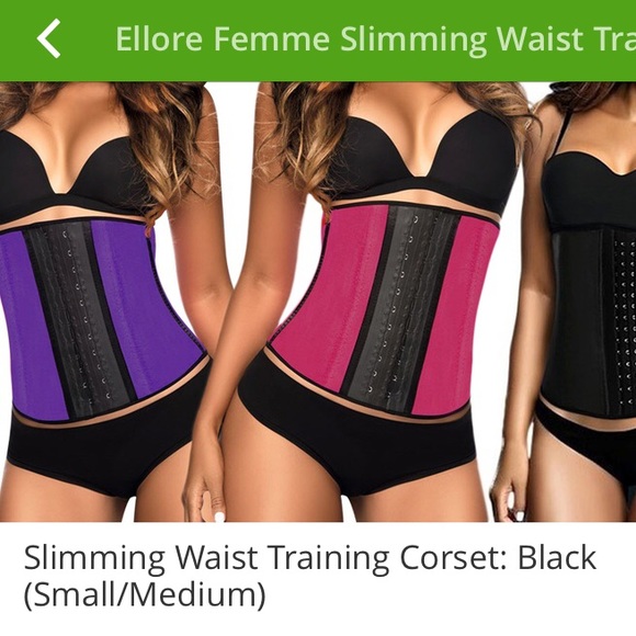 SOLD‼️ Waist trainer size S/M in black