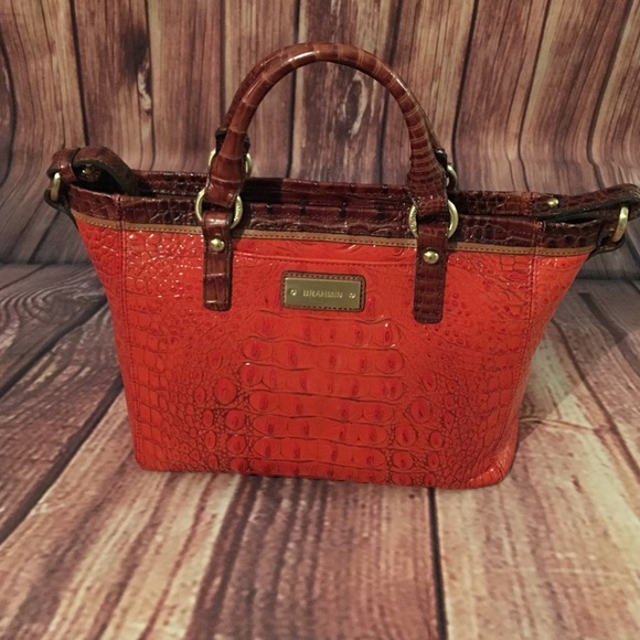 BRAHMIN Mini Arno Salsa Tri-Color
