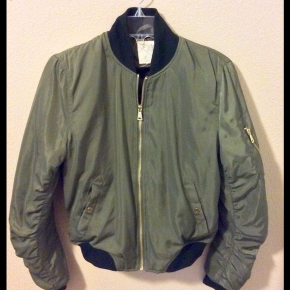 LA Hearts Nylon Bomber Jacket