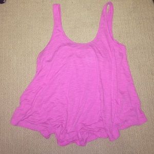 Float pink tank
