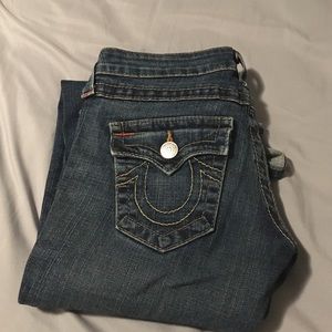 Joey cut true religion jeans