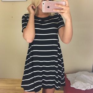 Tshirt dress + mermaid top