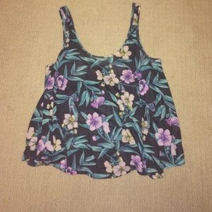 Floral tank top