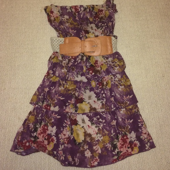 Strapless dress