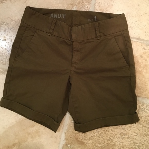 J Crew olive shorts