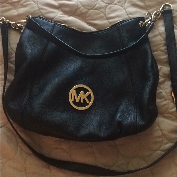 Michael Kira leather crossbody