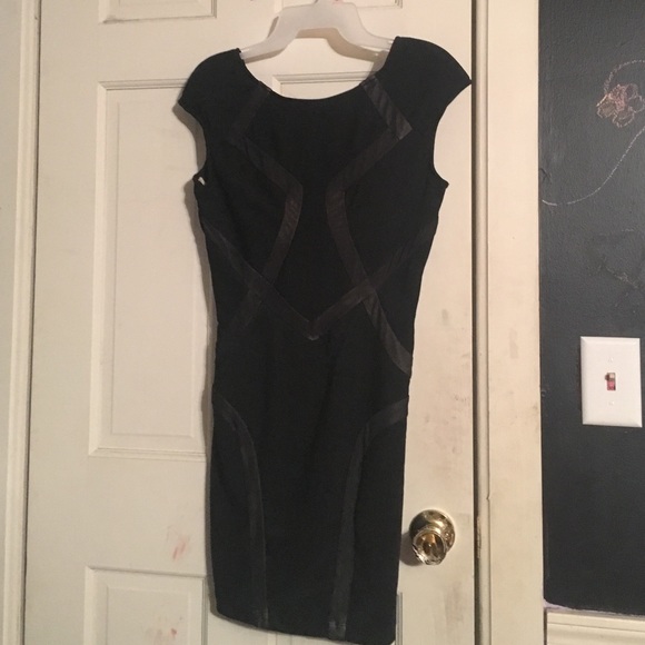 Emerald Sundae black/nude dress