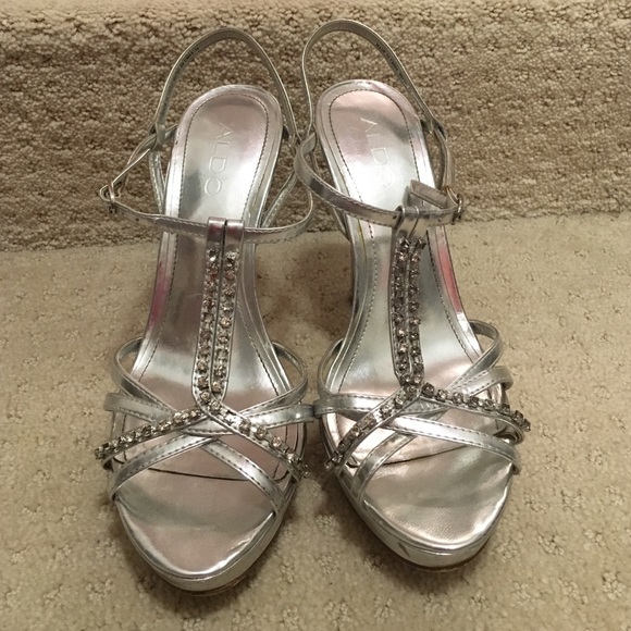 Silver heels