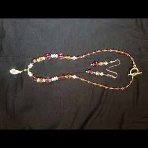 Beautiful SWAROVSKI Crystal Jewelry Set