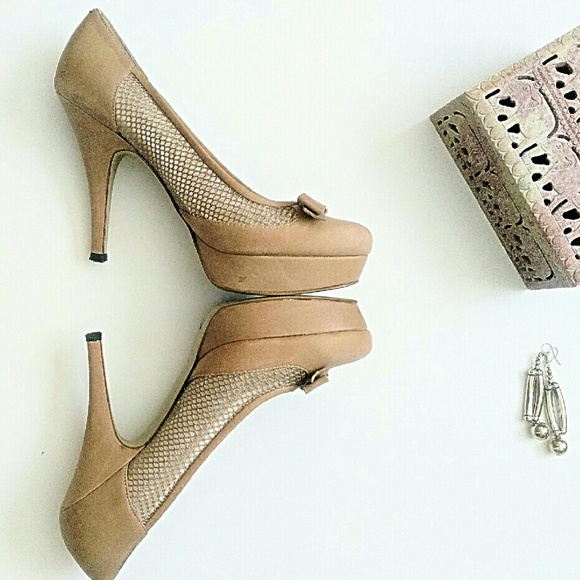 Enzo Angiolini Shoes - Enzo Angiolini Leather Neutral Pump