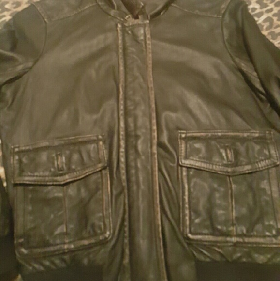 ❌SOLD ❌J crew sz 2 leather jacket