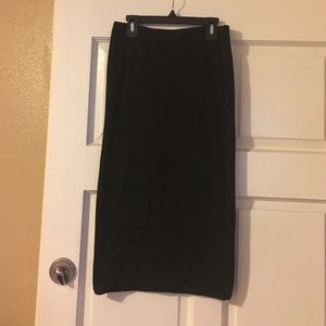 Express black pencil skirt