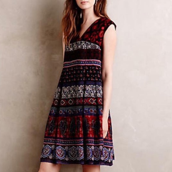 Anthropologie Lourdes Swing Dress, XXSP (runs big)