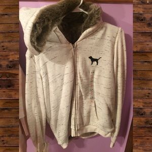Victoria's Secret furry jacket