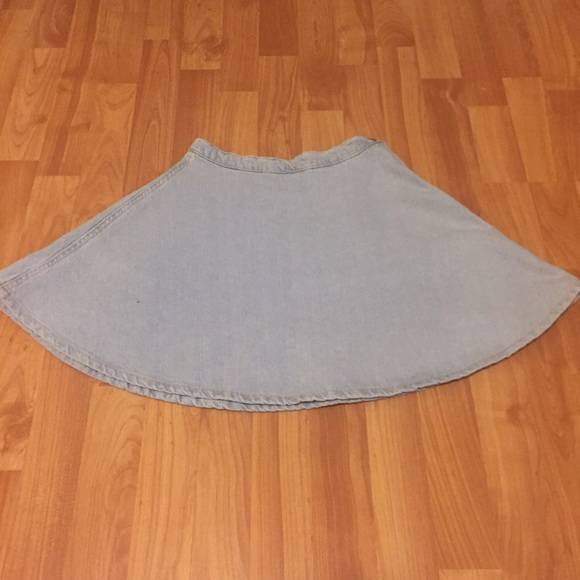 American Apparel - Denim Circle Skirt - Picture 2 of 3