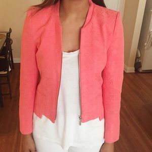 Zara M Coral Blazer