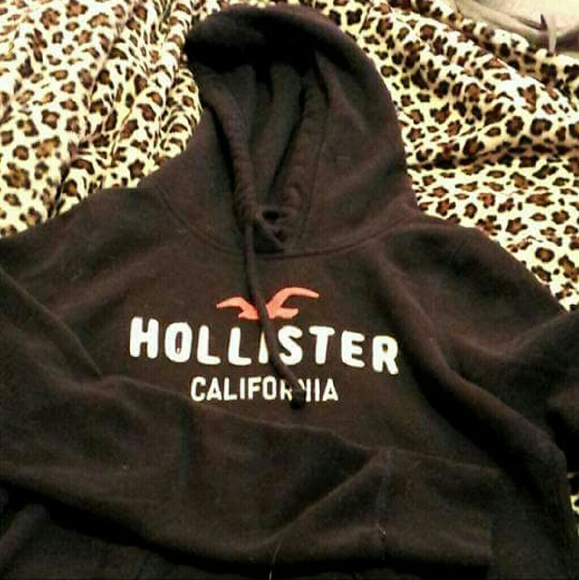 Hollister navy blue hoodie