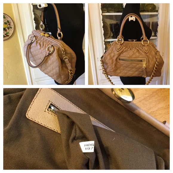 X SOLD Marc Jacobs Nude Medium Stam X - Picture 2 of 4