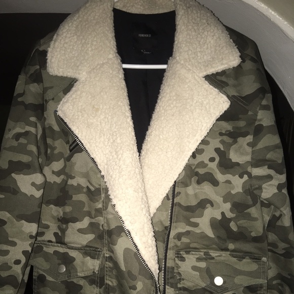 Forever 21 Military Jacket.. Size L