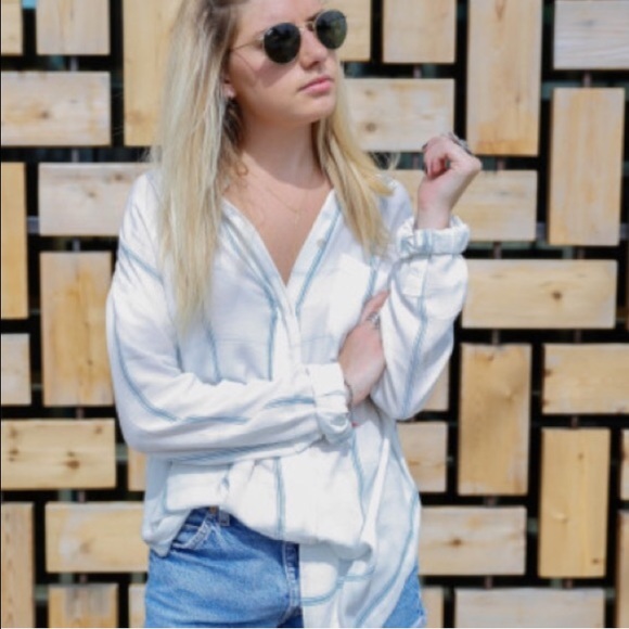 Urban Outfitters White Button Down