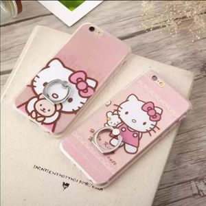 Creative hand bracket collar iphone6 ​​plus case