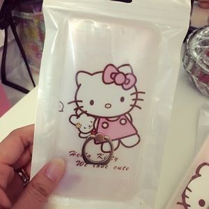 Creative hand bracket collar iphone6 ​​plus Case