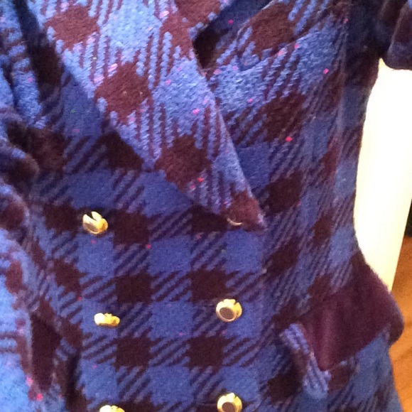 Beautiful Royal Blue/ Purple Escada Jacket