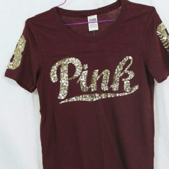 Pink Maroon Tee - Picture 2 of 4