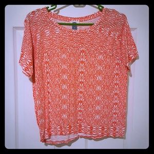 Patterned T-shirt