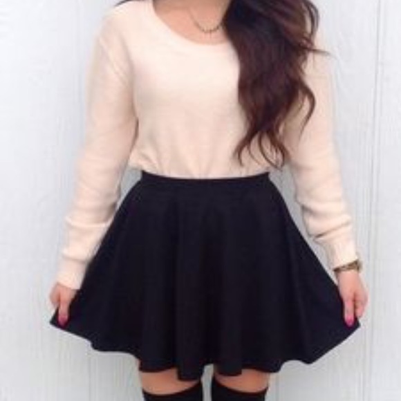 ❗️ON SALE❗️Wet seal Black Skater skirt