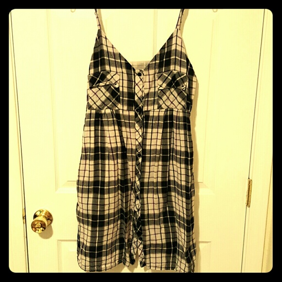 Button up dress