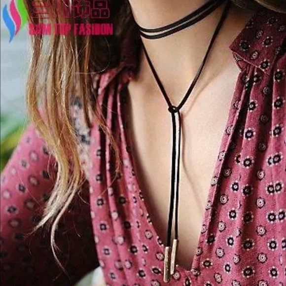 Black Velvet Necklace