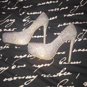 Blinded Heels (Sparkly) - Prom,winterformal, bday
