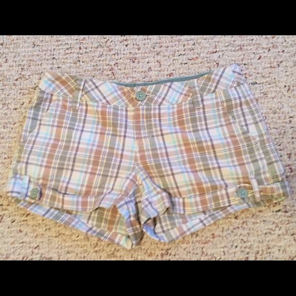 Aeropostale plaid shorts
